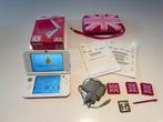 New Nintendo 3DS XL - Pink ! - Compleet, Spelcomputers en Games, Spelcomputers | Nintendo 2DS en 3DS, 3DS XL, Ophalen of Verzenden