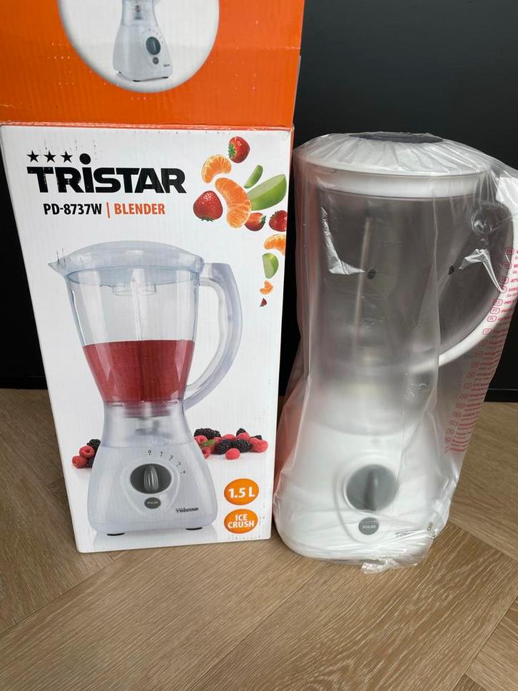 Tristar PD-8737W Blender - Nieuw in doos!, Witgoed en Apparatuur, Blenders, Nieuw, Blender, Ophalen