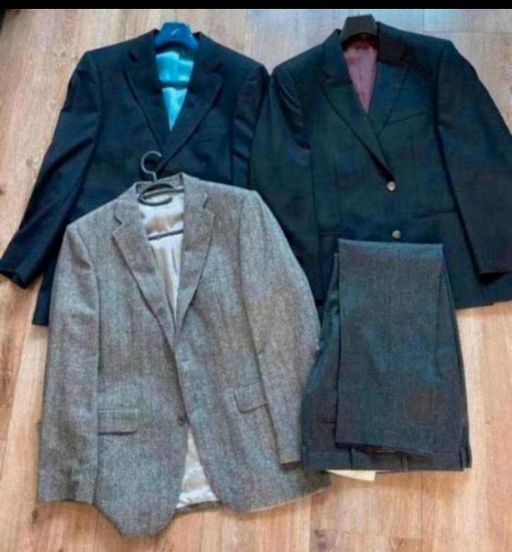 Te koop prachtige colberts, Kleding | Heren, Kostuums en Colberts, Zo goed als nieuw, Maat 52/54 (L), Grijs, Ophalen