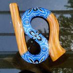 Snake Travel Didgeridoo | Compact Handgeschilderd I LIDAH, Ophalen of Verzenden, Nieuw, Drums of Percussie