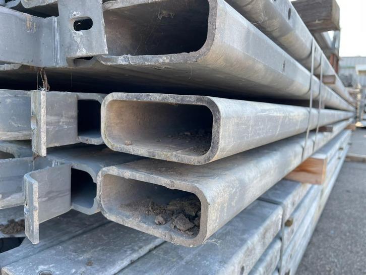 Kokerprofielen 120x50x6mm | Lengte: 4450 mm, Doe-het-zelf en Verbouw, Metalen, Gebruikt, IJzer, Ophalen of Verzenden