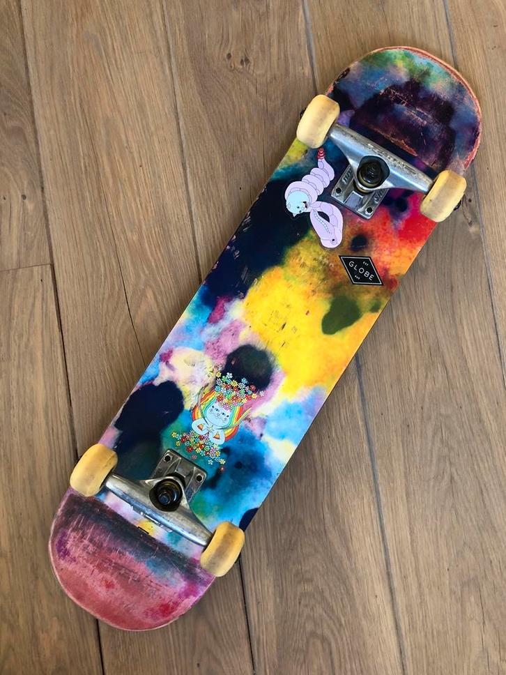 Skateboard van Globe, Sport en Fitness, Skateboarden, Gebruikt, Verzenden