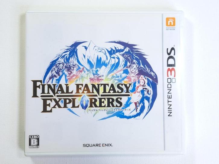 Final Fantasy Explorers - Nintendo 3DS - Compleet, Spelcomputers en Games, Games | Nintendo 2DS en 3DS, Zo goed als nieuw, Role Playing Game (Rpg)