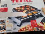TEFAL 8pers Gourmetstel Compleet Groot formaat grill, Ophalen, Zo goed als nieuw