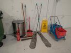 Complete set schoonmaakspullen, Ophalen, Gebruikt