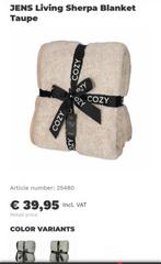 Jens living plaid woondeken, Ophalen, Nieuw