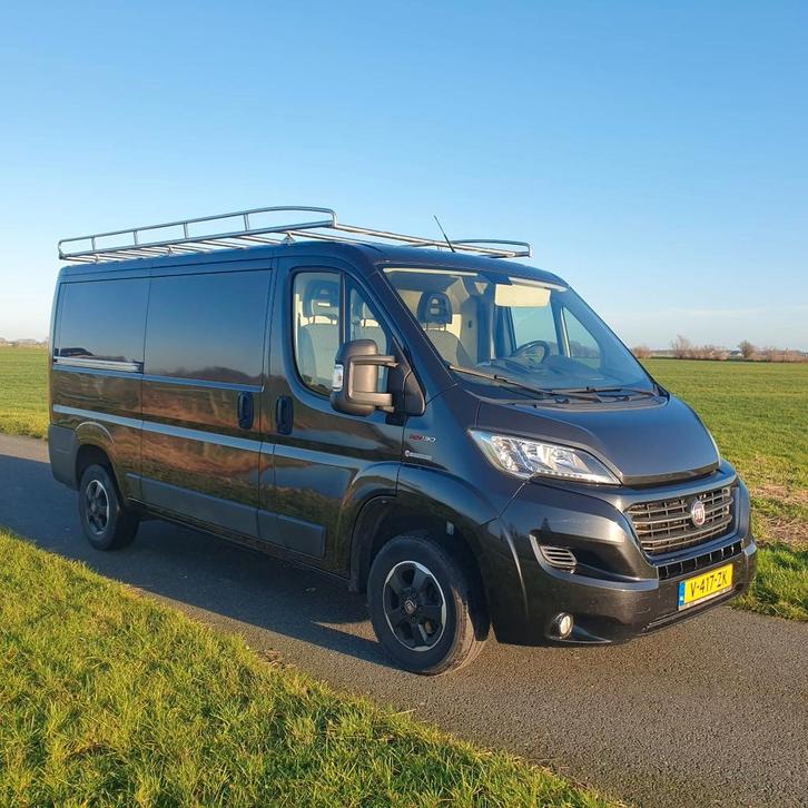 Fiat Ducato 130pk L2H1 Trekhaak LED Navi Airco Cruise Camera, Auto's, Bestelauto's, Particulier, ABS, Achteruitrijcamera, Adaptive Cruise Control