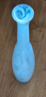 Geweldig mooie zacht blauwe  vaas van muranoglas, Blauw, Aardewerk of Porselein, Nieuw, Ophalen of Verzenden