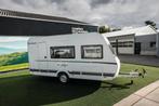 Dethleff c joy 420 qsh  2021 met mover, Caravans en Kamperen, Schokbreker, Treinzit, Tot en met 3, 750 - 1000 kg