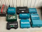 Partij gereedschapkisten Makita Panasonic Hikoki, Ophalen, Zo goed als nieuw