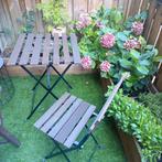 Bistro set met 1 stoel, Tuin en Terras, Overige materialen, Zo goed als nieuw, Stoel, Ophalen