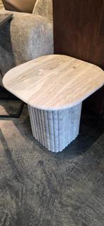 Bijzettafel Dorique Marmer – 45 x 45cm Nu Extra Voordelig!, Overige materialen, Minder dan 55 cm, JaRa, Bornsestraat 31