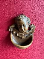 Mooi oud wijwatervaatje ❤️ engel putti, Antiek en Kunst, Ophalen of Verzenden