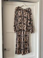 Nukus Blouse & Broek Set - Maat M - Zwart/Goud/Geel, Kleding | Dames, Jumpsuits, Ophalen of Verzenden, Zo goed als nieuw, Maat 38/40 (M)