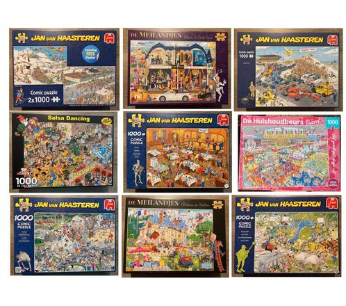 Verschillende puzzels 1000 stukjes, Hobby en Vrije tijd, Denksport en Puzzels, Zo goed als nieuw, Ophalen of Verzenden