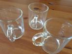 Duralex theekopjes, 3 stuk, Ophalen of Verzenden, Gebruikt, Glas, Overige stijlen