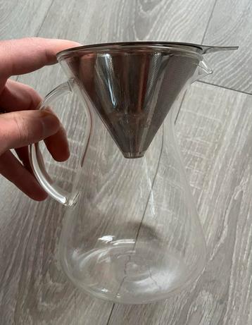 Koffiezetapparaat met filter beschikbaar voor biedingen