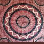 Batik kleed 210x210 cm (Nieuw), Rood, Ophalen of Verzenden, 200 cm of meer, Oosters