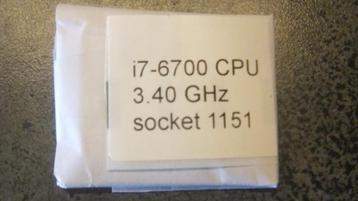 i7-6700 processor socket 1151. beschikbaar voor biedingen