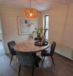 Ronde eettafel Silvares – Ø130cm, Huis en Inrichting, Tafels | Eettafels, Ophalen, Rond, Zo goed als nieuw, Vijf personen of meer