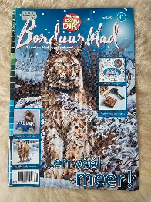Borduurblad nr. 41 NIEUW, Boeken, Tijdschriften en Kranten, Nieuw, Sport en Vrije tijd, Ophalen of Verzenden