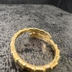 14k gouden ring slang model nieuw, Ophalen of Verzenden, Zo goed als nieuw, Goud