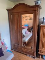 Antieke kast met spiegel, lade en ingebouwde legplanken, Ophalen
