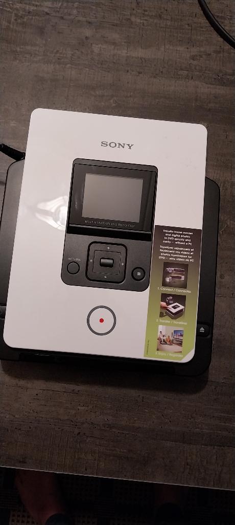 digitaliseren video en branden naar dvd sony vrd mc5, Computers en Software, Optische drives, Zo goed als nieuw, Extern, Dvd, Ophalen of Verzenden