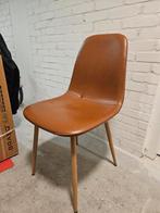 Bruine stoelen, Ophalen, Gebruikt, Bruin, Leer