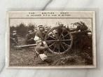 Wo1: ak British army heavy gun 18 pounder, Verzamelen, Ophalen of Verzenden, Landmacht, Nederland, Foto of Poster