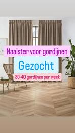 Stoffeerder gezocht / naaister / gordijnen maker gezocht, Verzenden, 200 cm of meer