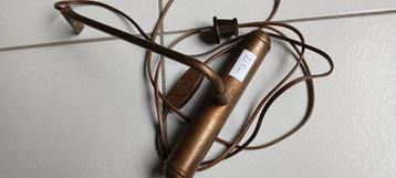 schilderijlamp - messing wandlamp - boekenkast verlichting   beschikbaar voor biedingen