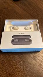 Q1 TWS Bluetooth earphone oordopjes wit, Verzenden, Zo goed als nieuw, Bluetooth