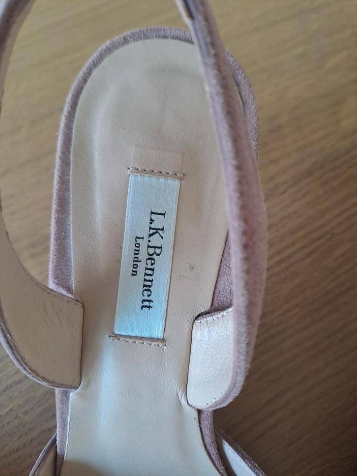 Oudroze Suede Set:  Tas en Pumps (38) & Tas, Kleding | Dames, Schoenen, Zo goed als nieuw, Pumps, Roze, Ophalen of Verzenden