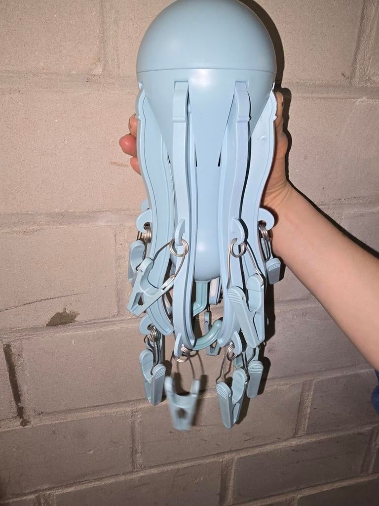 Blauwe Multihanger met 16 Knijpers, Ophalen of Verzenden, Nieuw