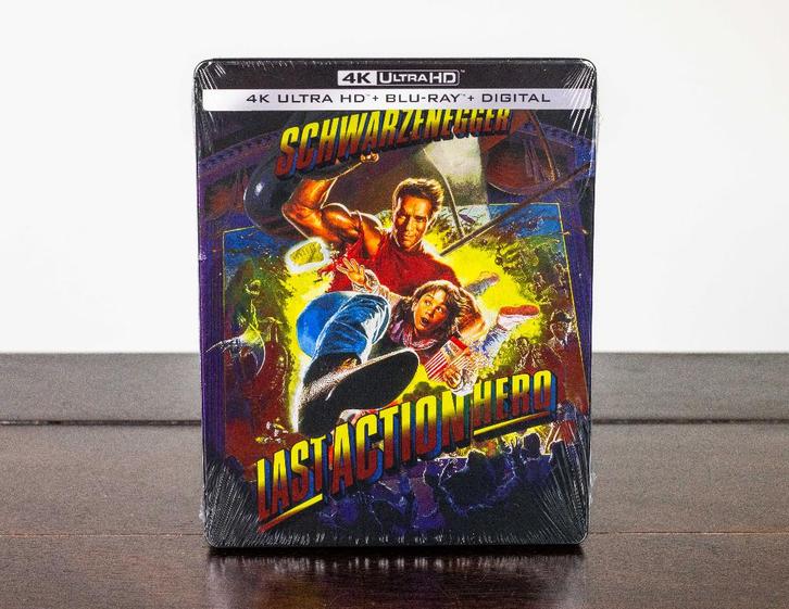 Last Action Hero 4K UHD + Blu-Ray STEELBOOK (US Import), Cd's en Dvd's, Blu-ray, Nieuw in verpakking, Actie, Ophalen of Verzenden
