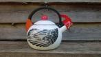 Kamenstein Vintage geemailleerde fluitketel Haan, Antiek en Kunst, Antiek | Emaille, Ophalen of Verzenden