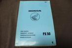 Honda PX50 1980 werkplaatsboek  manuel d'atelier handbuch, Fietsen en Brommers, Ophalen of Verzenden, Gebruikt