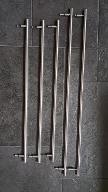 Kastgrepen in zware RVS uitvoering, 5 stuks beschikbaar voor biedingen