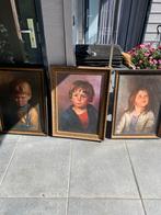 Huilende zigeunerkindjes, Huis en Inrichting, Woonaccessoires | Lijsten, Ophalen of Verzenden, Zo goed als nieuw, Hout, Minder dan 50 cm