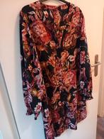 Lange Gebloemde Blouse - Maat 46/48, Overige kleuren, Maat 46/48 (XL) of groter, Ophalen of Verzenden, Zo goed als nieuw