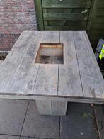 Biertafel, Tuin en Terras, Picknicktafels, Ophalen, Gebruikt, Rechthoekig, Hout