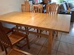 Mooie grote eettafel (Norden), Huis en Inrichting, Ophalen, Gebruikt, Eikenhout, 200 cm of meer
