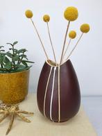 Jasba Keramiek bruine vaas 582/15. Vintage aardewerk., Ophalen of Verzenden, ., ., .