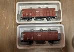 2x Artitec snelgoed wagens Van Gend en Loos NS, Overige merken, Gelijkstroom, Ophalen of Verzenden, NS