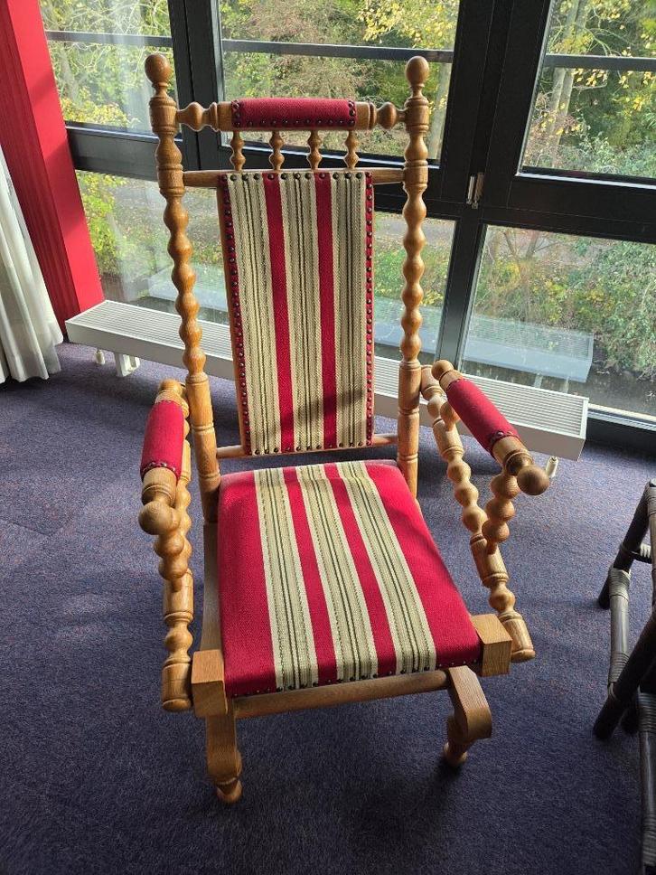 Engelse schommelstoel, Antiek en Kunst, Antiek | Meubels | Stoelen en Banken, Ophalen