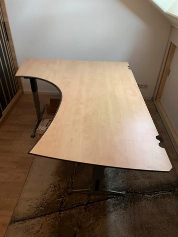 Verstelbaar Bureau - zwaar blad