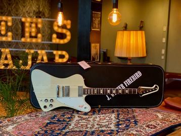 2021 Aged Gibson Firebird V Johnny Winter 1964 Polaris White