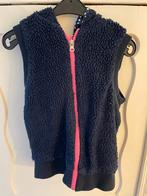 Mim-pi Gilet Bodywarmer Donkerblauw Stippen, Kinderen en Baby's, Kinderkleding | Maat 134, Ophalen of Verzenden, Zo goed als nieuw