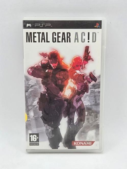 Metal gear acid PSP, Spelcomputers en Games, Games | Sony PlayStation Portable, Zo goed als nieuw, Racen en Vliegen, 1 speler